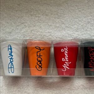 Disney Colorful Character Glass Set